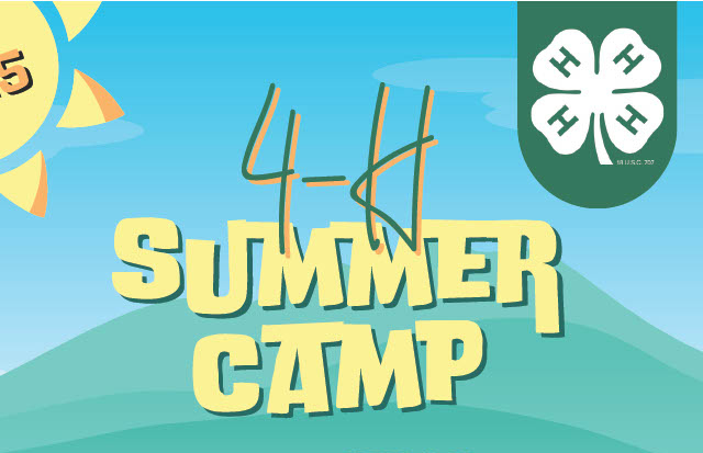 4-H Summer Camp flier